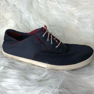OluKai Men's Sneakers - Navy and Red